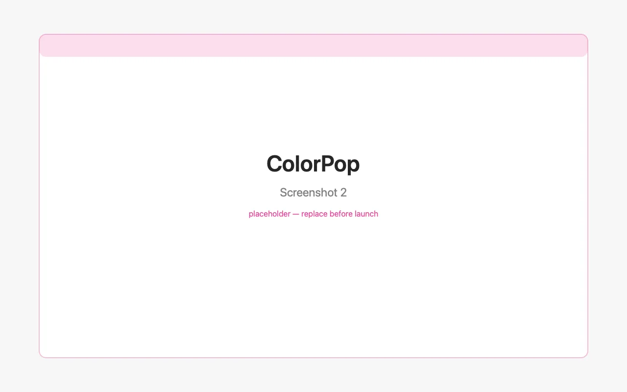 A named palette in the sidebar with several colors selected at once
