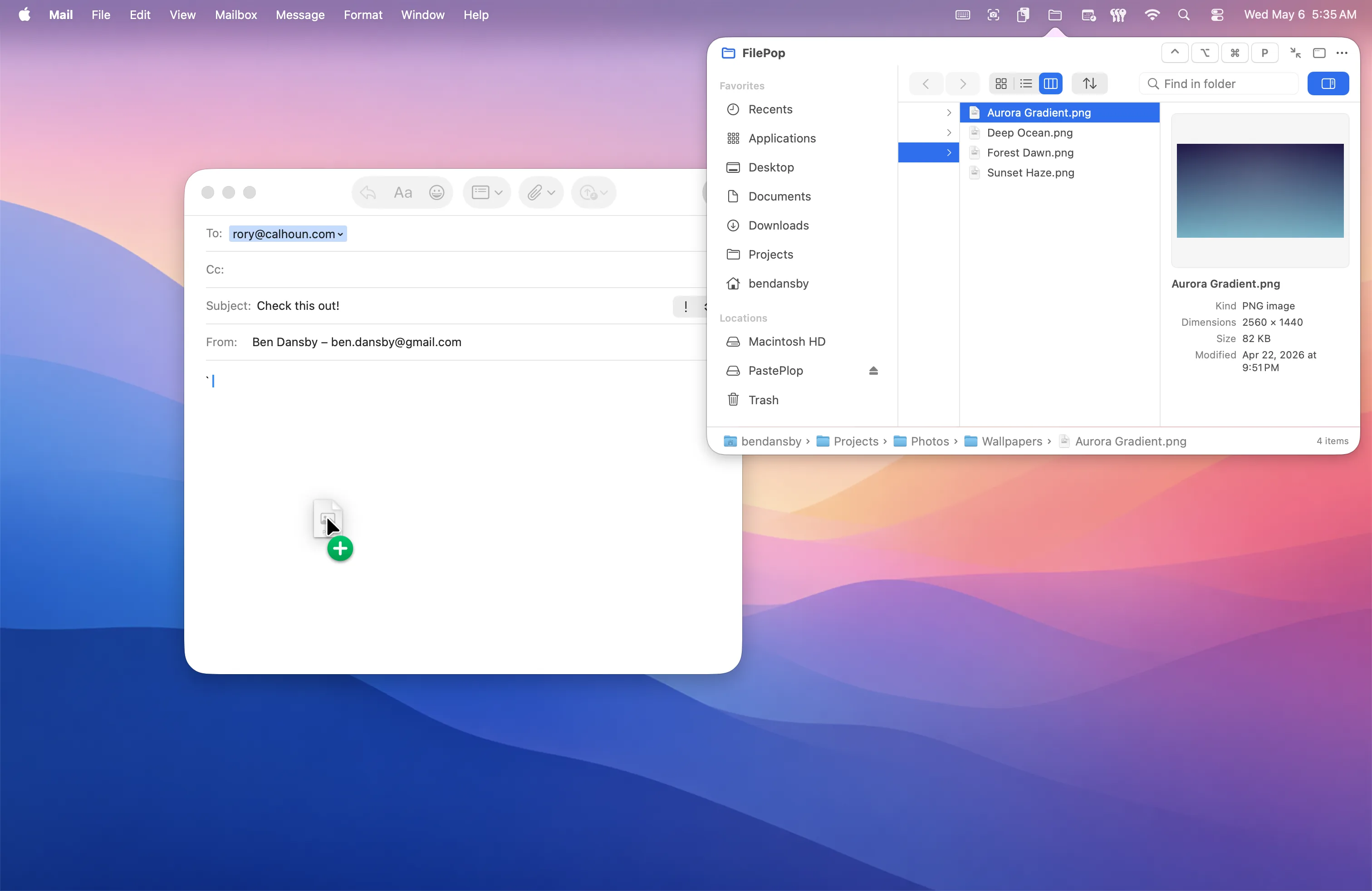 FilePop screenshot 1