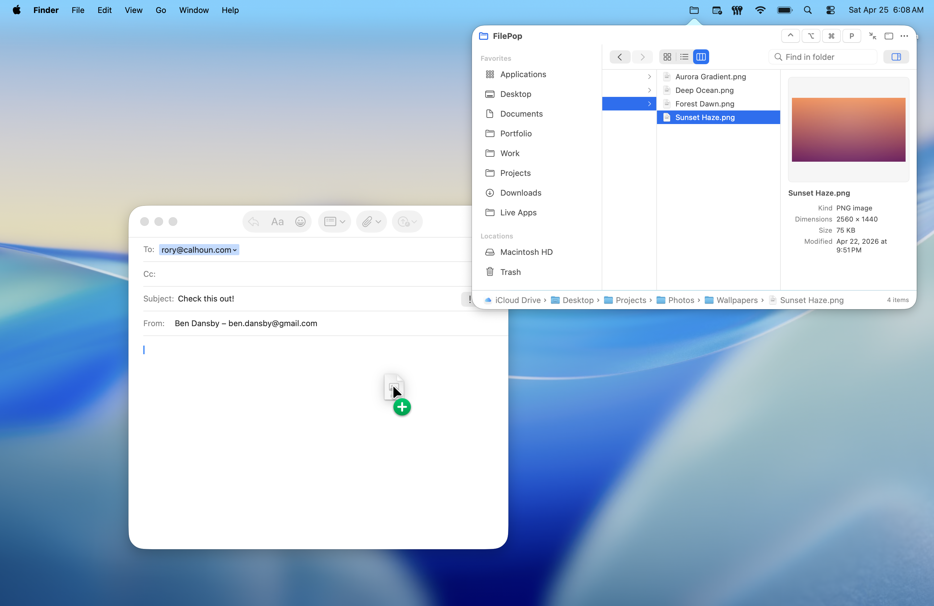 FilePop screenshot 1