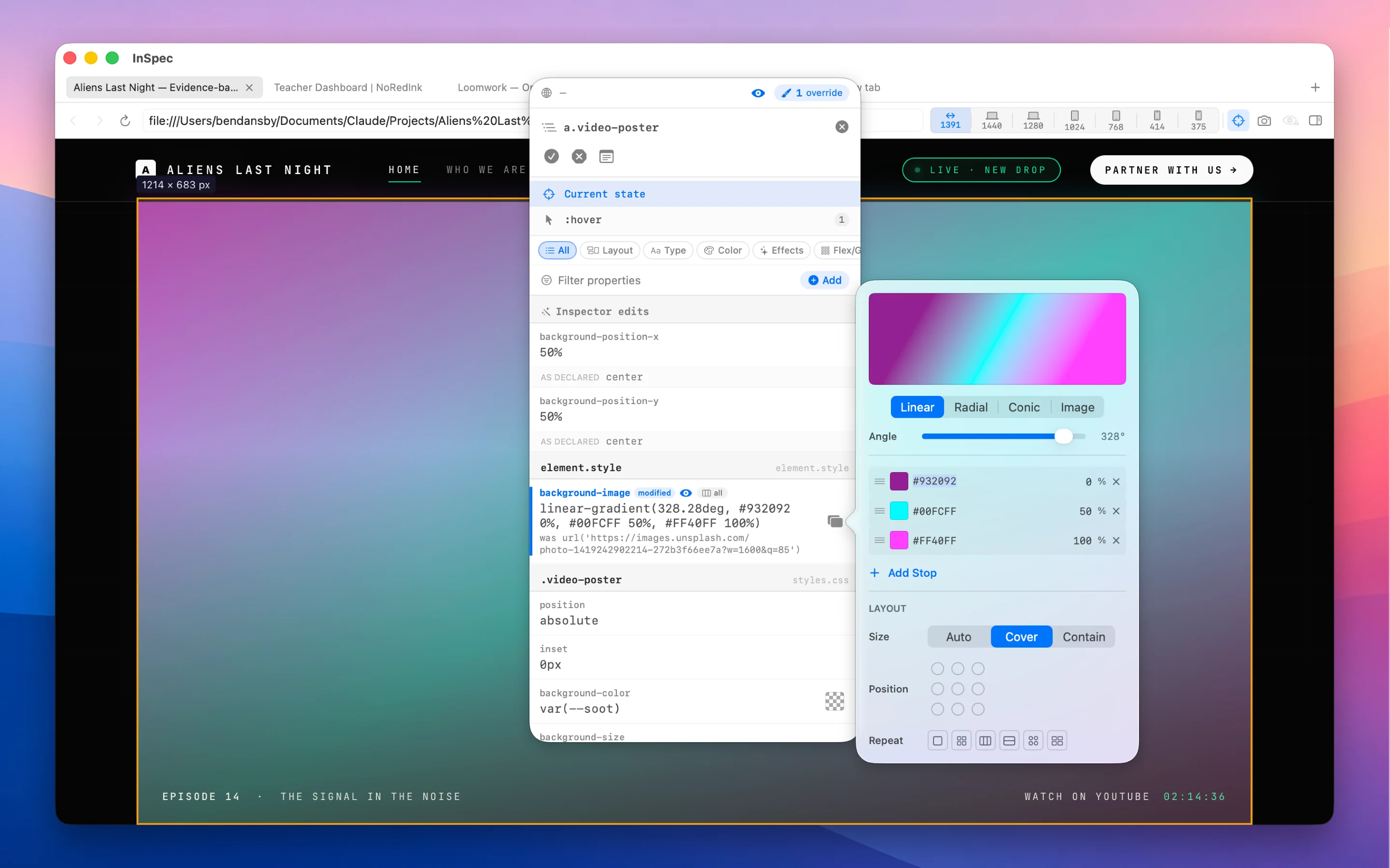InSpec screenshot 2