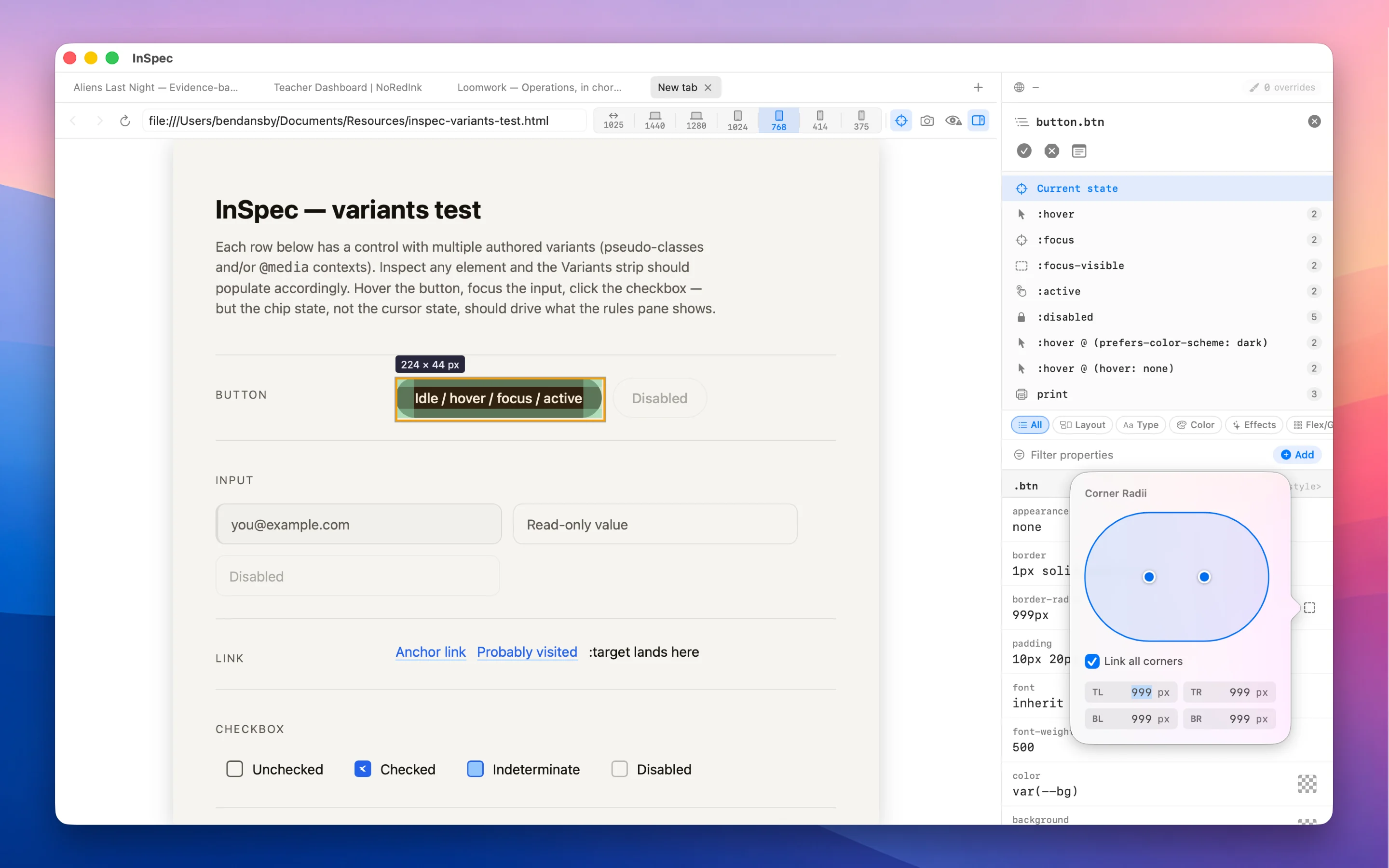 InSpec screenshot 3