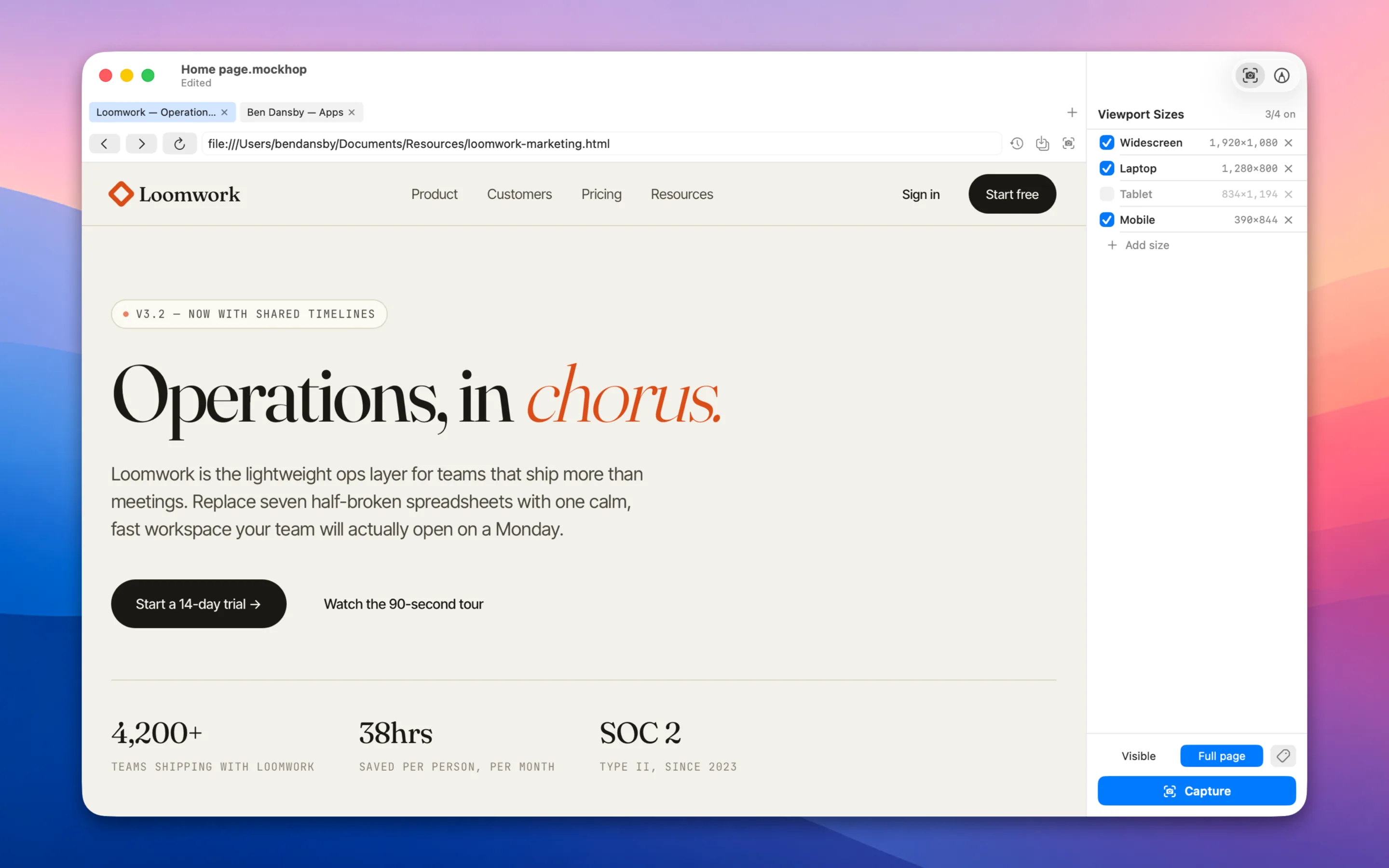 MockHop screenshot 1