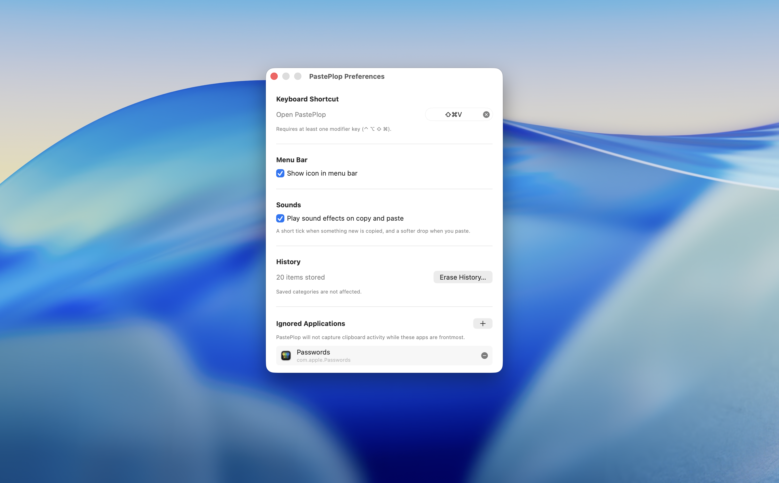 PastePlop screenshot 3